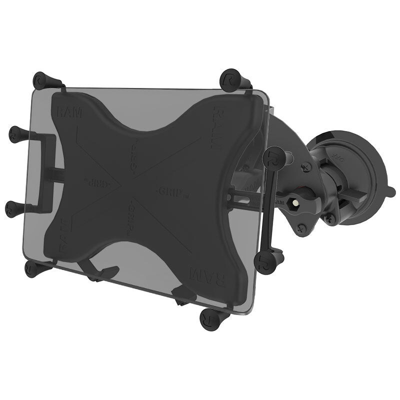 RAM Dual Articulating Suction Cup Mount for 9"-11" Tablets - iPad , Galaxy, More