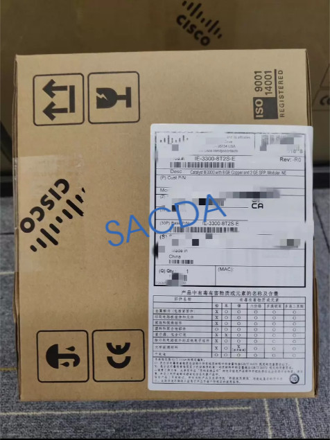 1PCS IE-3300-8T2S-E Gigabit Industrial-Grade Network Switch IE-3300-8T2S-E