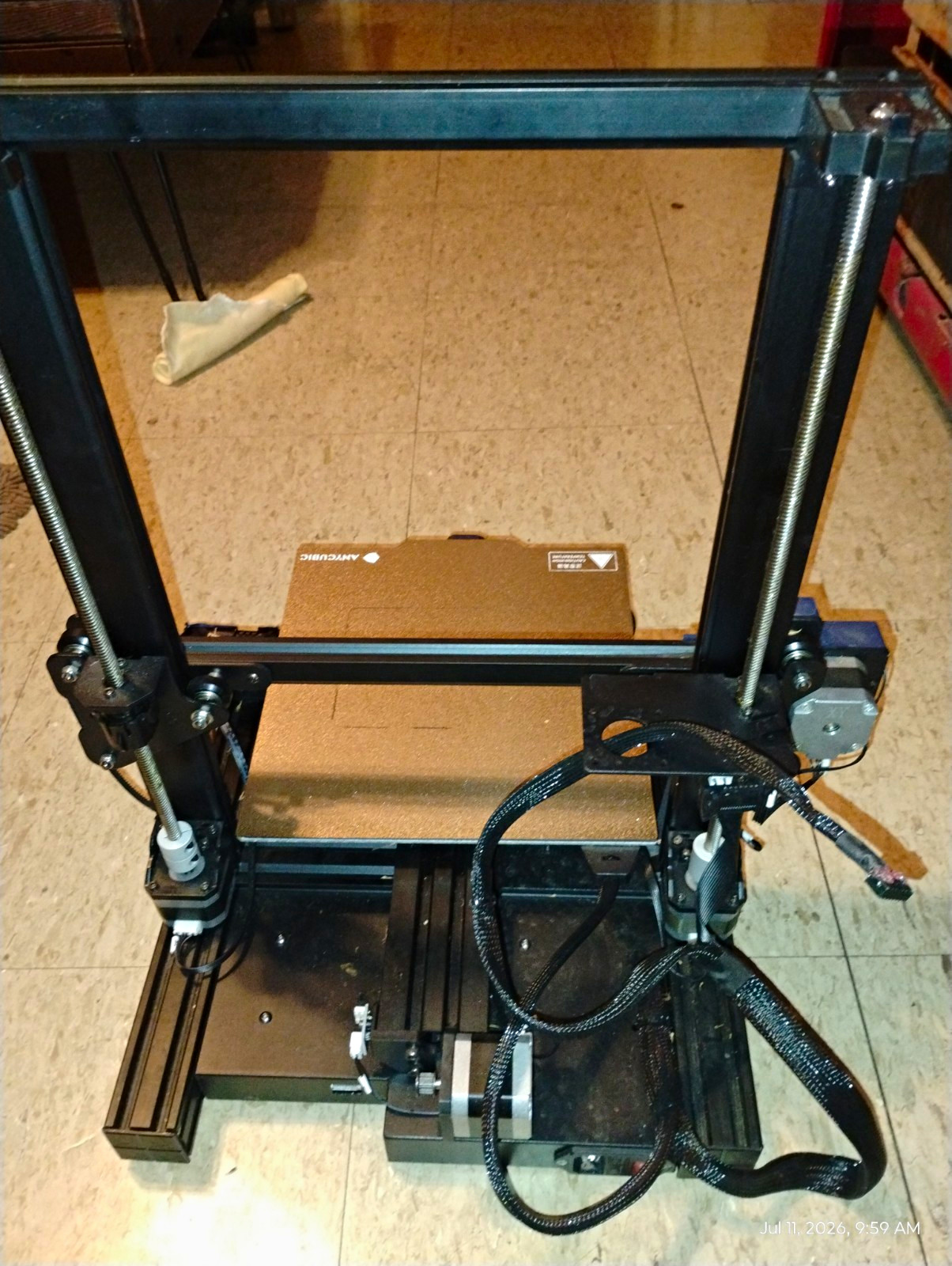 2 ANYCUBIC Vyper FDM 3D Printer Heated Build Plate Touchscreen 245x260x260