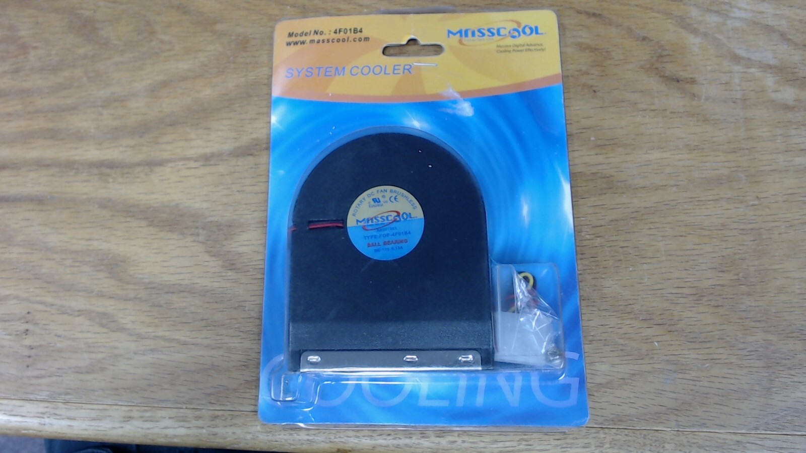 Masscool 4F01B4 PCI Slot System 90mm Cooler Fan