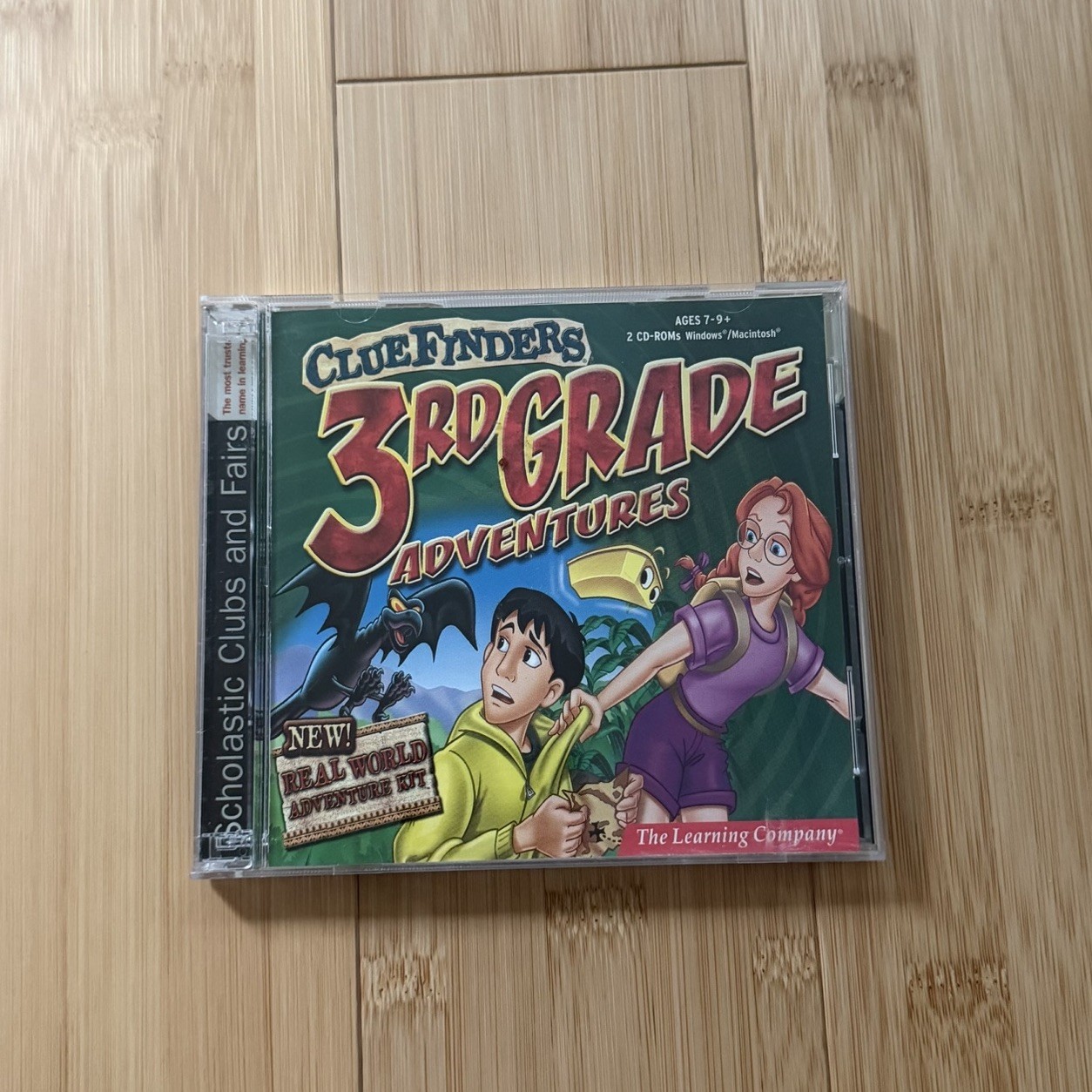 Scholastic The Clue Finders: 3rd Grade Adventures (CD-ROM) PC Ages 7-9+ Learn