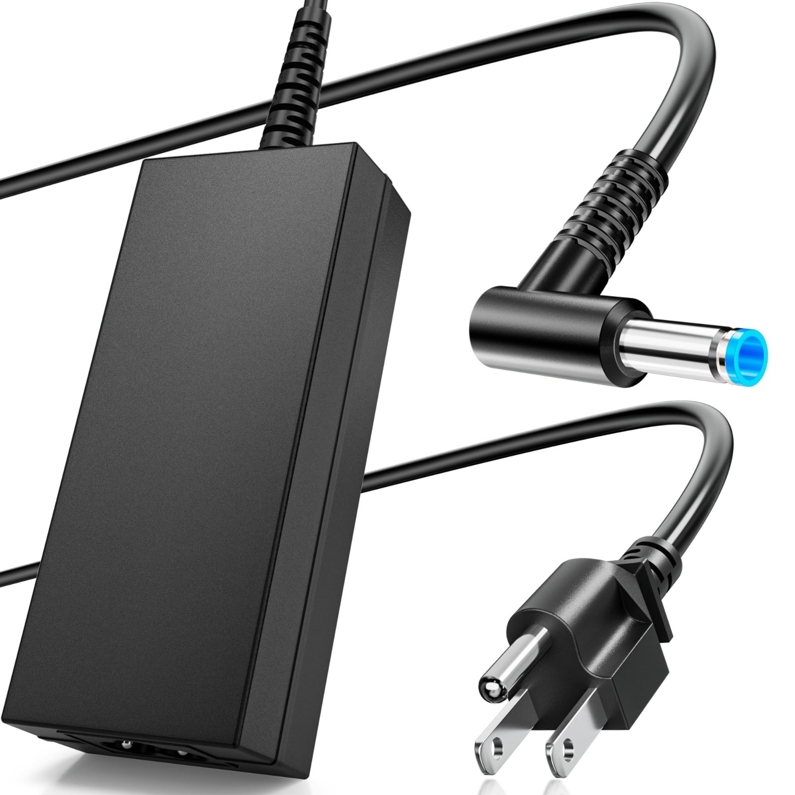 Universal Laptop Charger, Fast Charging, Compact Design, Compatible with Most Mo