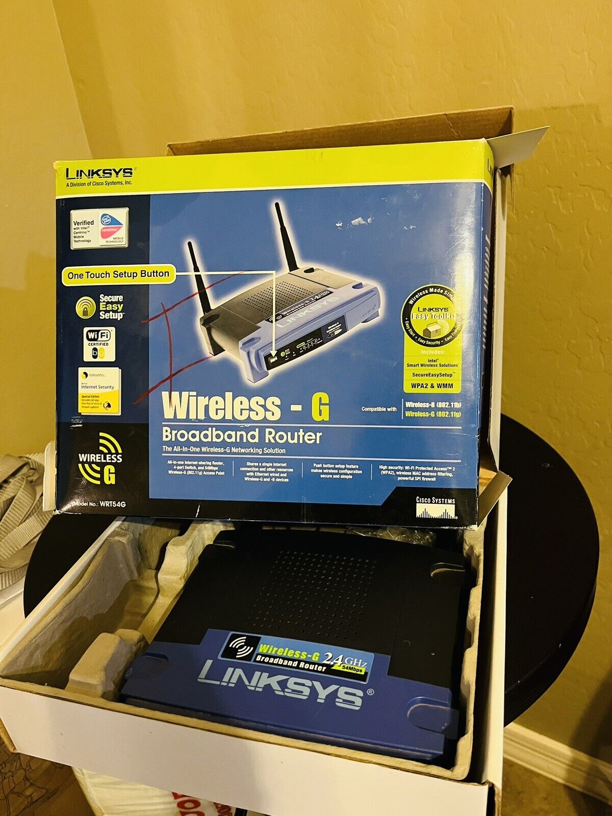 Linksys Wireless -G Broadband Router New In Box