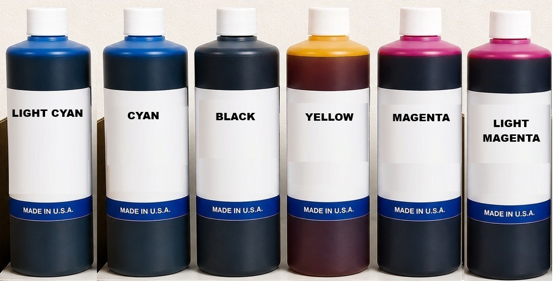 PREMIUM COMPATIBLE Epson SureLab D570SE BULK INK REFILL (C-Y-M-K-LC-LM) 6,000ml
