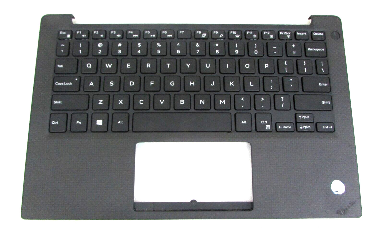 OEM Dell XPS 13 9350/9360 Laptop Palmrest US/EN Backlit KB Assembly HUE05 43WXK