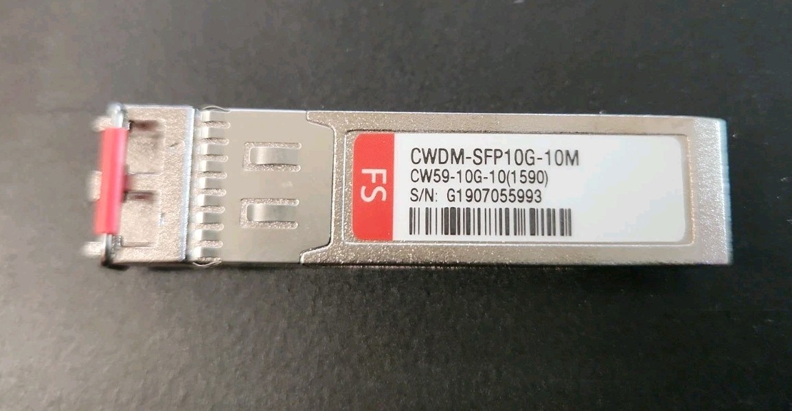 FS CWDM-SFP10G-10M SFP+ Transceiver Module CW59-10G-10(1590)