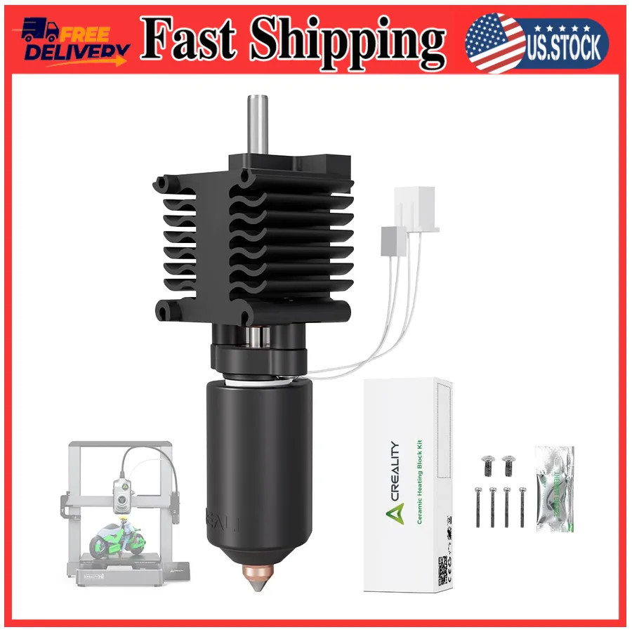 Creality Hi Hotend Ceramic Heating Block Kit High Flow 300C All Metal Integrated