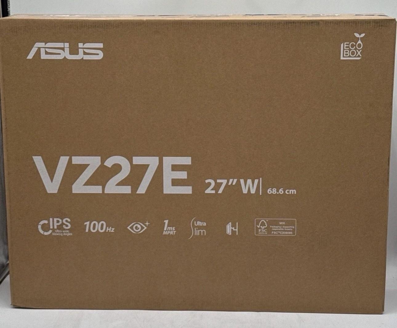 ASUS VZ27EHF 27in IPS FHD 1920x1080 100Hz 1ms HDMI Slim Bezel