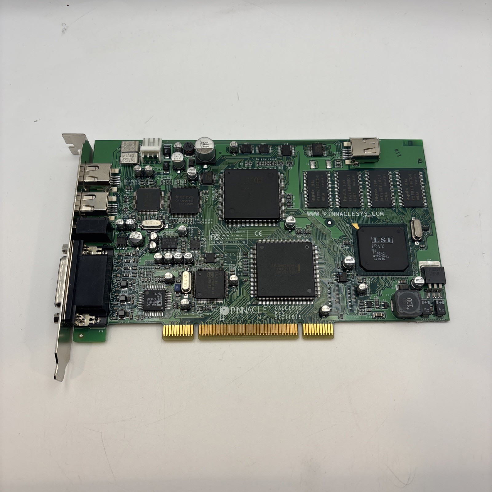 Pinnacle Systems Callisto Rev 7.0 DV Blue Box 51011615 PCI Video Capture Card