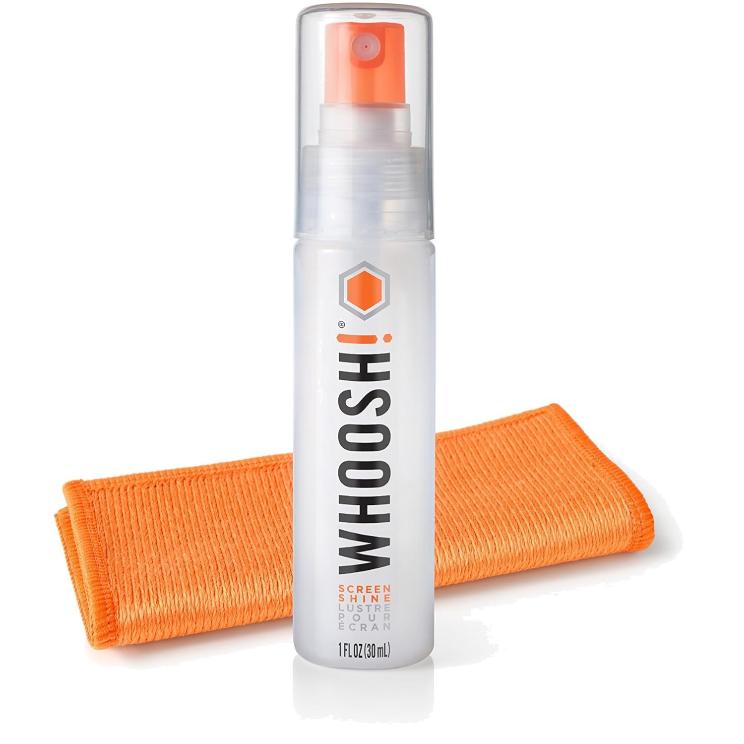 Non-Toxic Screen Cleaner Set - 18 Bottles, Microfiber Cloth