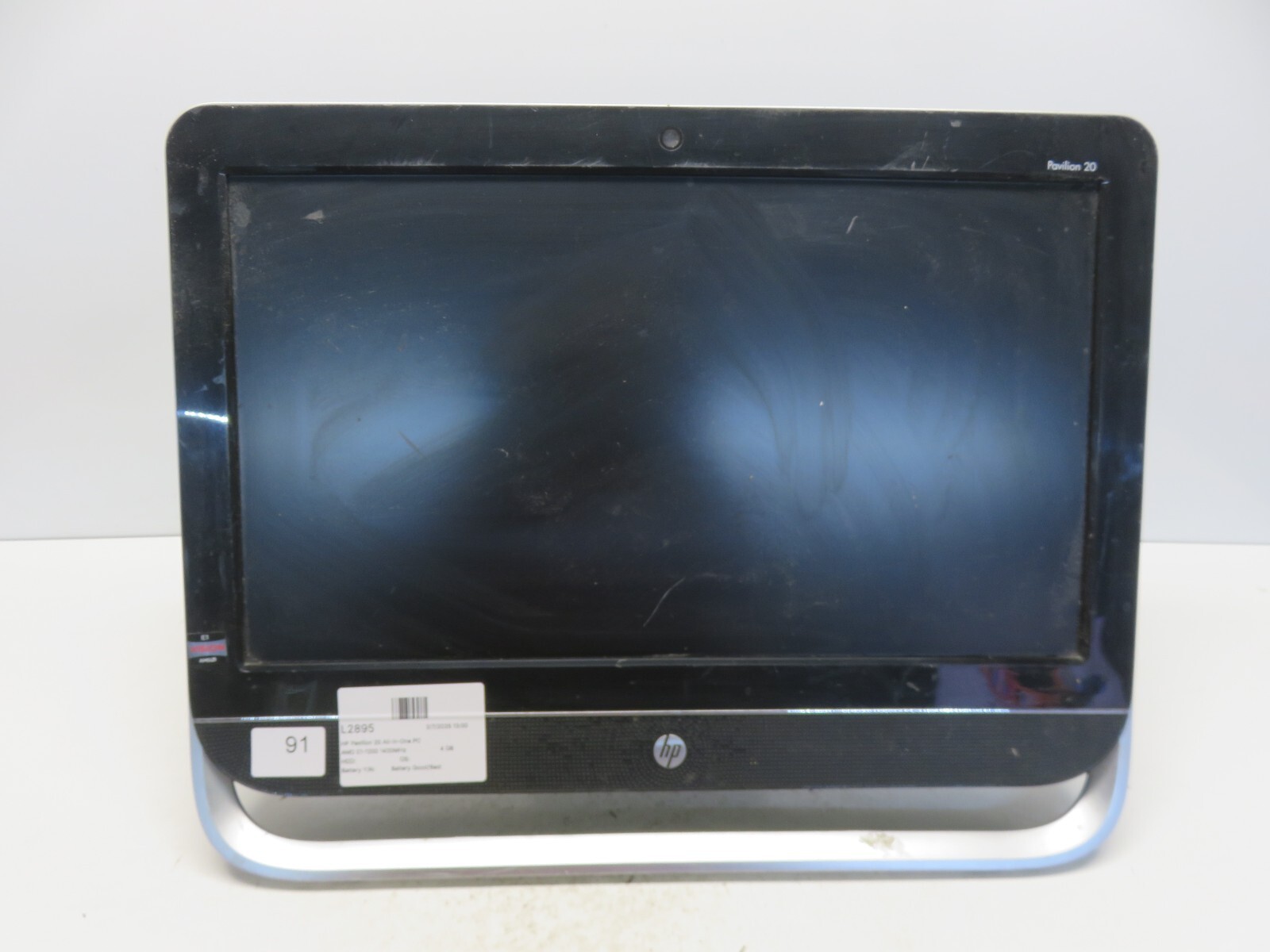 HP Pavilion 20 All-in-One PC AMD E1-1200 1400MHz 4 GB NO HDD