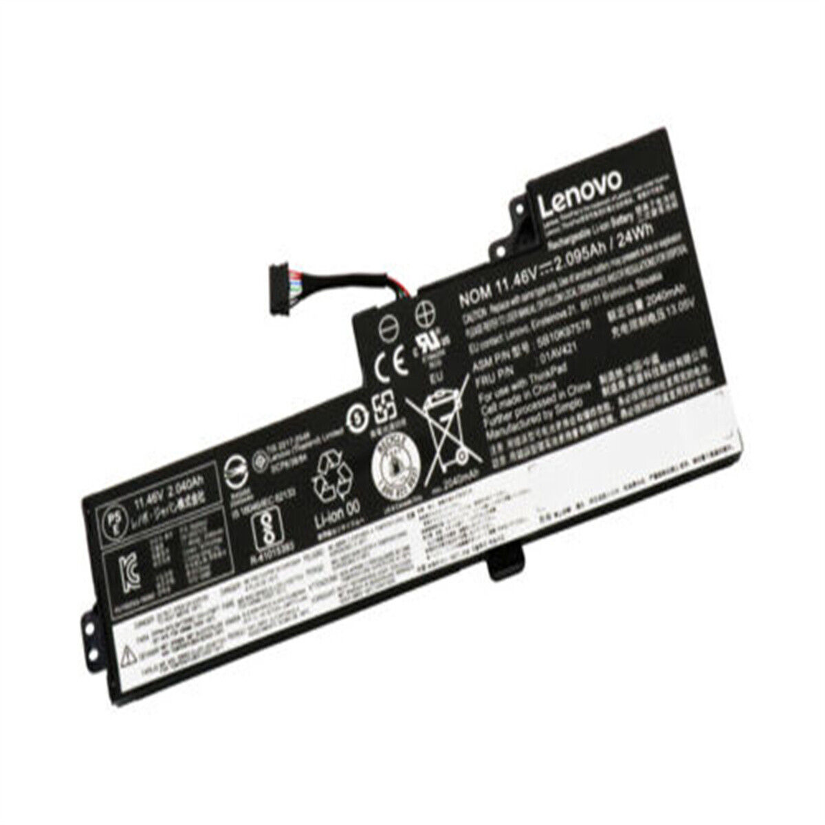 Original Battery For Lenovo ThinkPad T470 T480 A475 A485 01AV419 01AV421 01AV489