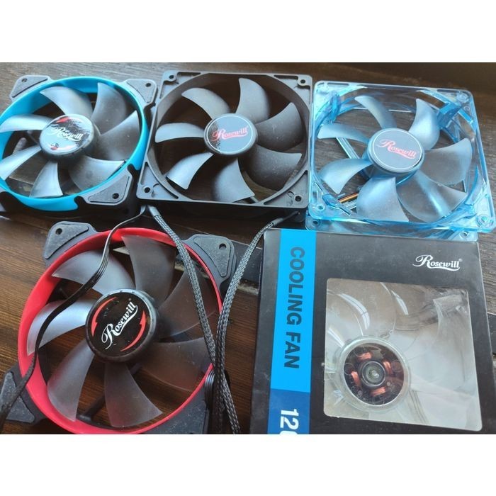 Rosewill 120mm Case Fan x5