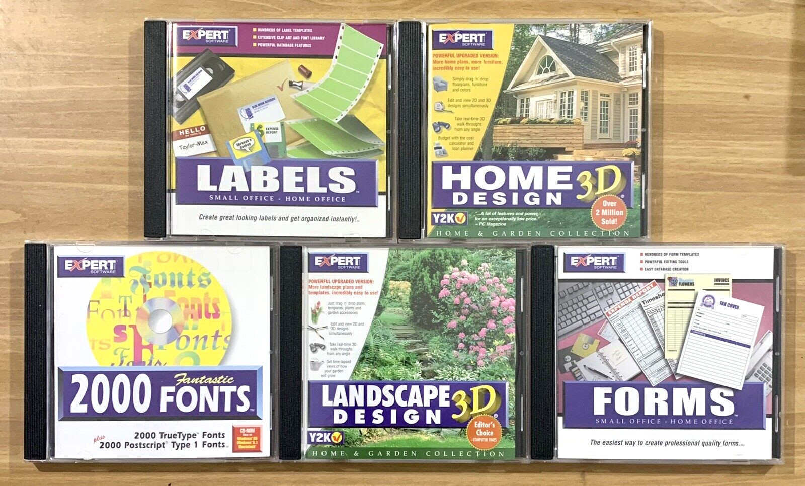 CD-ROM ~ Expert ~ 5 Different Discs ~ E ~ Year?? ~ L🟡🟡K