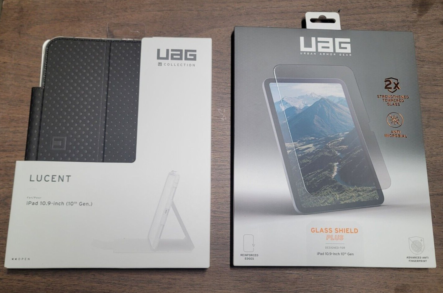 Ends 10/5 11AM PST UAG [U] LUCENT SERIES 10.9" 10TH GEN CASE + Screen Protector
