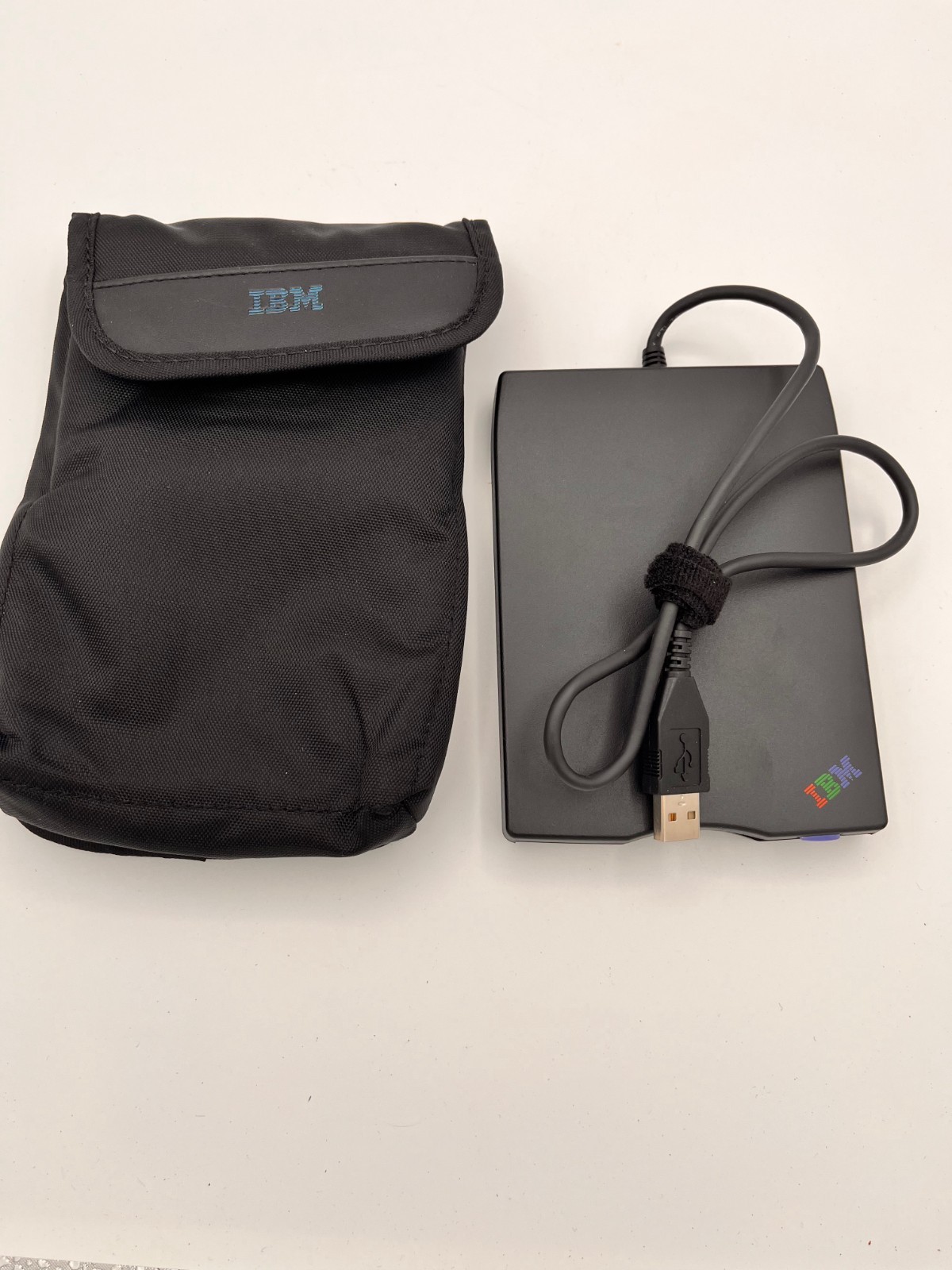 IBM Portable USB External Floppy Diskette Drive MPF82E Tested Work
