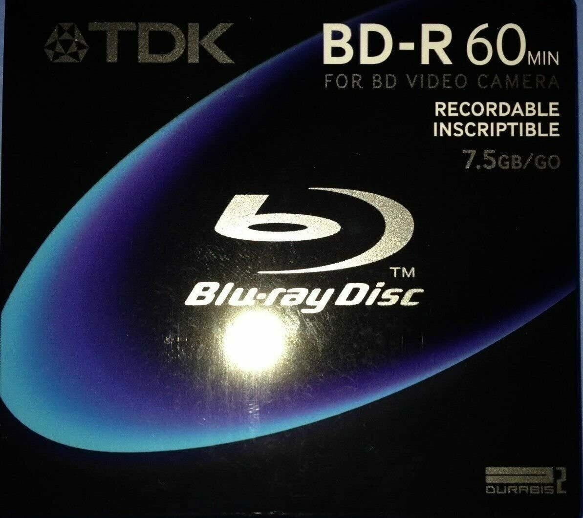 BD-R 60 MIN for BD Video Camera…