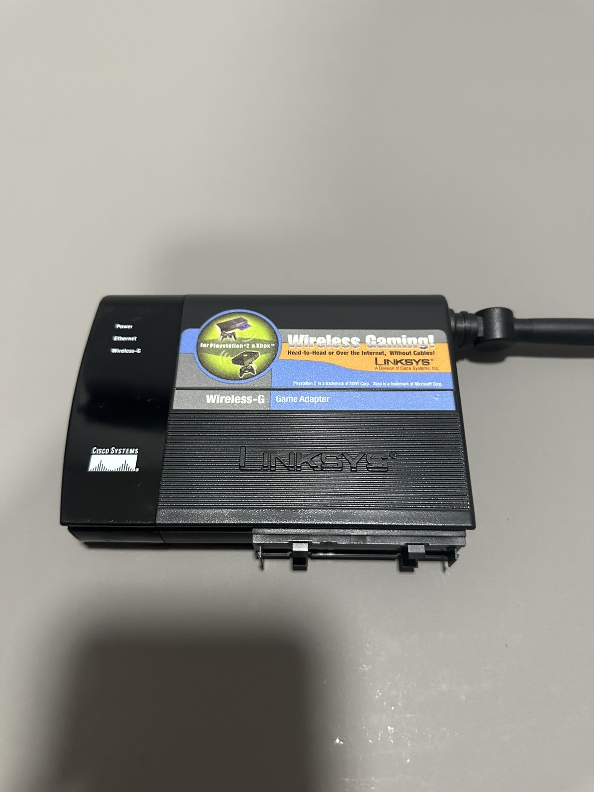 Linksys WGA54G Wireless G Game Adapter Xbox / PS2 (Used)