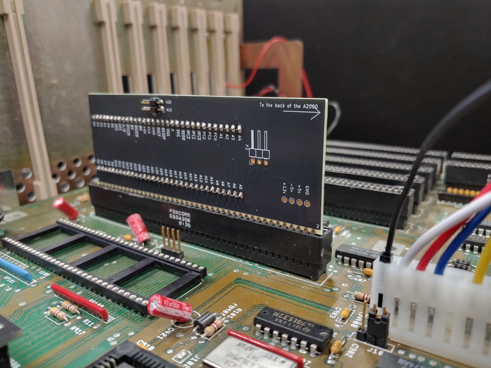 68000 CPU Amiga 2000 Slot Adapter