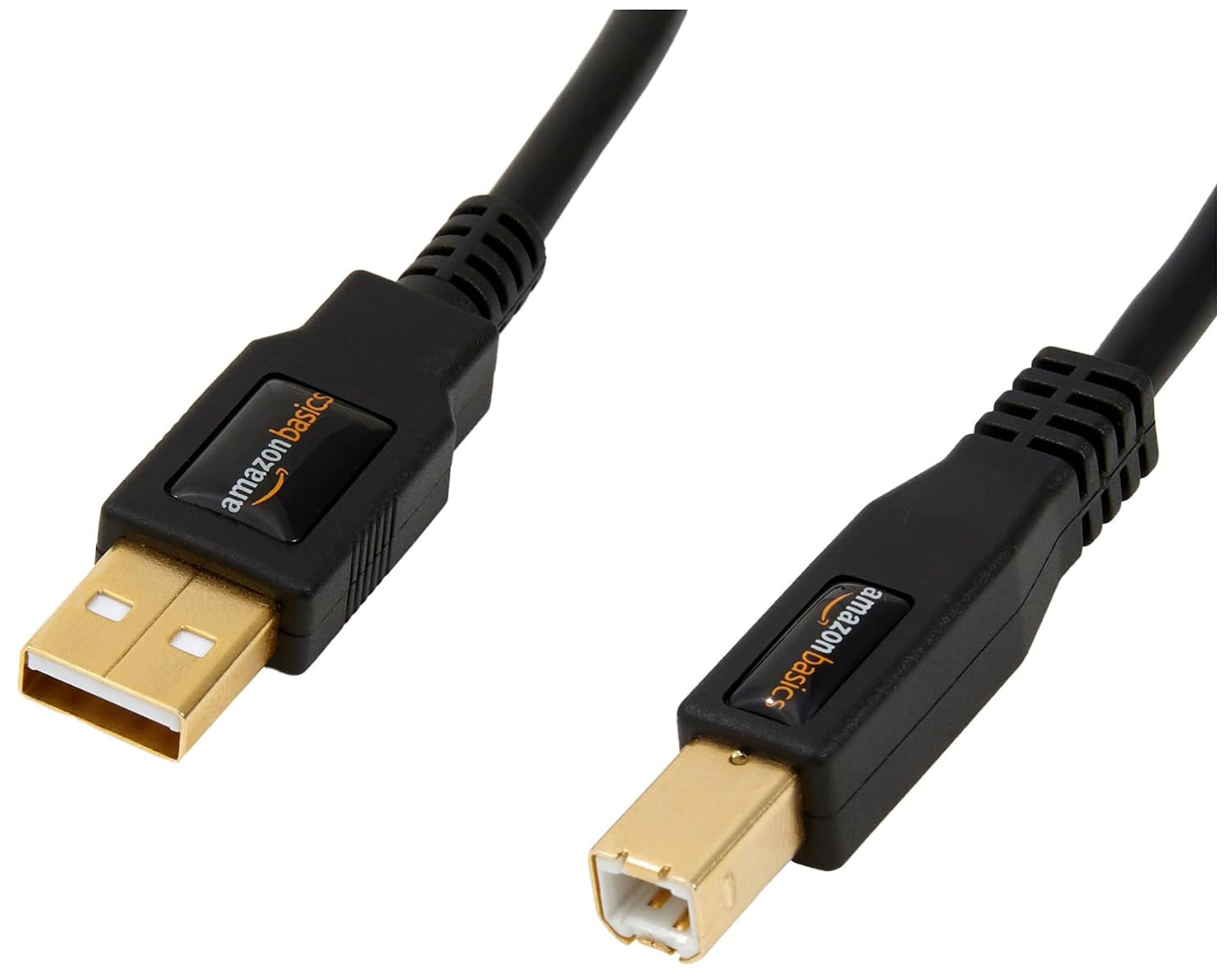USB 2.0 Cable, USB-A to USB-B, for Printer or External Hard Drive, Connect to Co