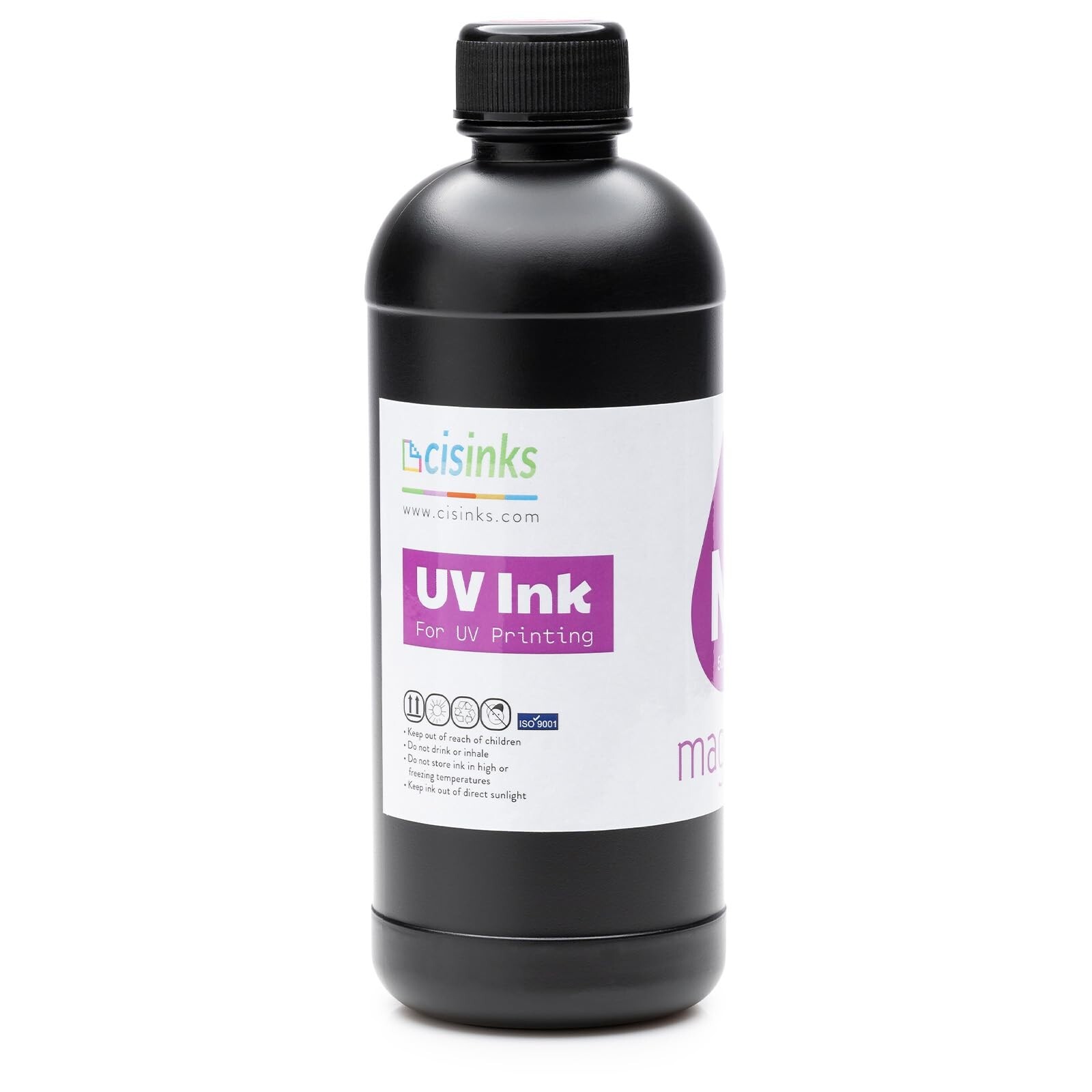 Premium Soft Ultraviolet DTF Transfer Printer Refill Ink 500mL - Magenta