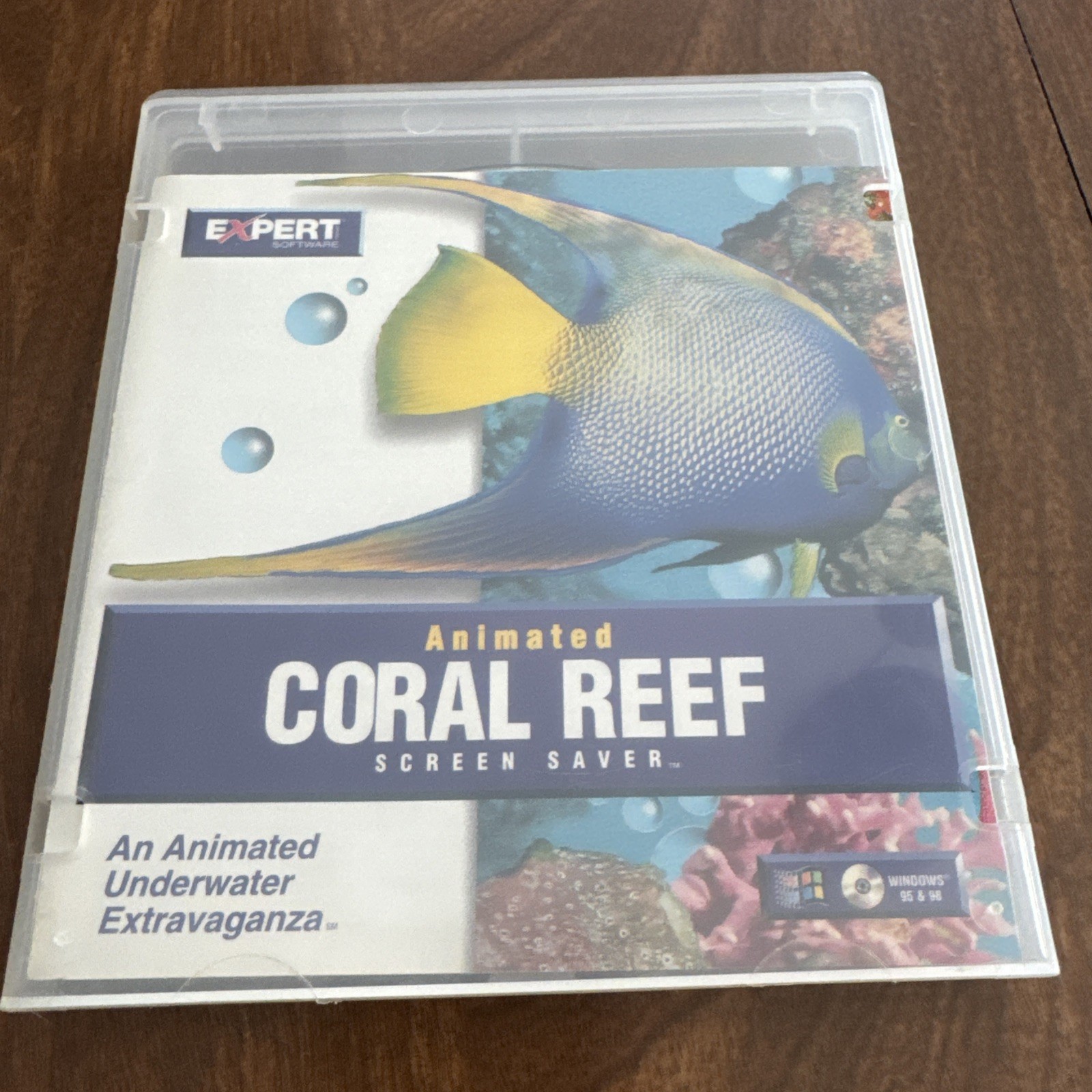 Animated Coral Reef Screen Saver PC CD-ROM Windows 95 98 Tested Working