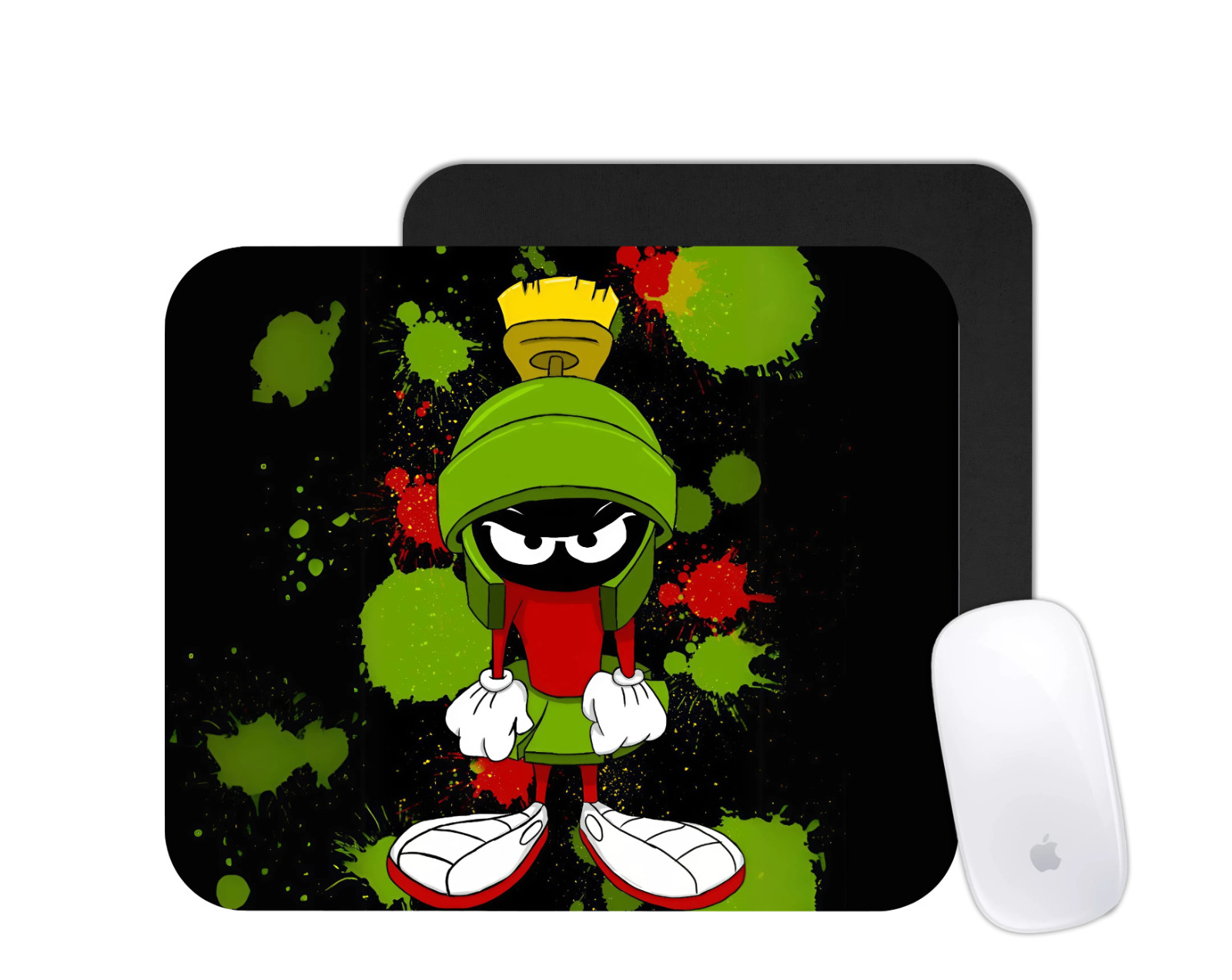Marvin the Martian Mouse Pad | Retro Space Cartoon Desk Mat | Cartoon Alien