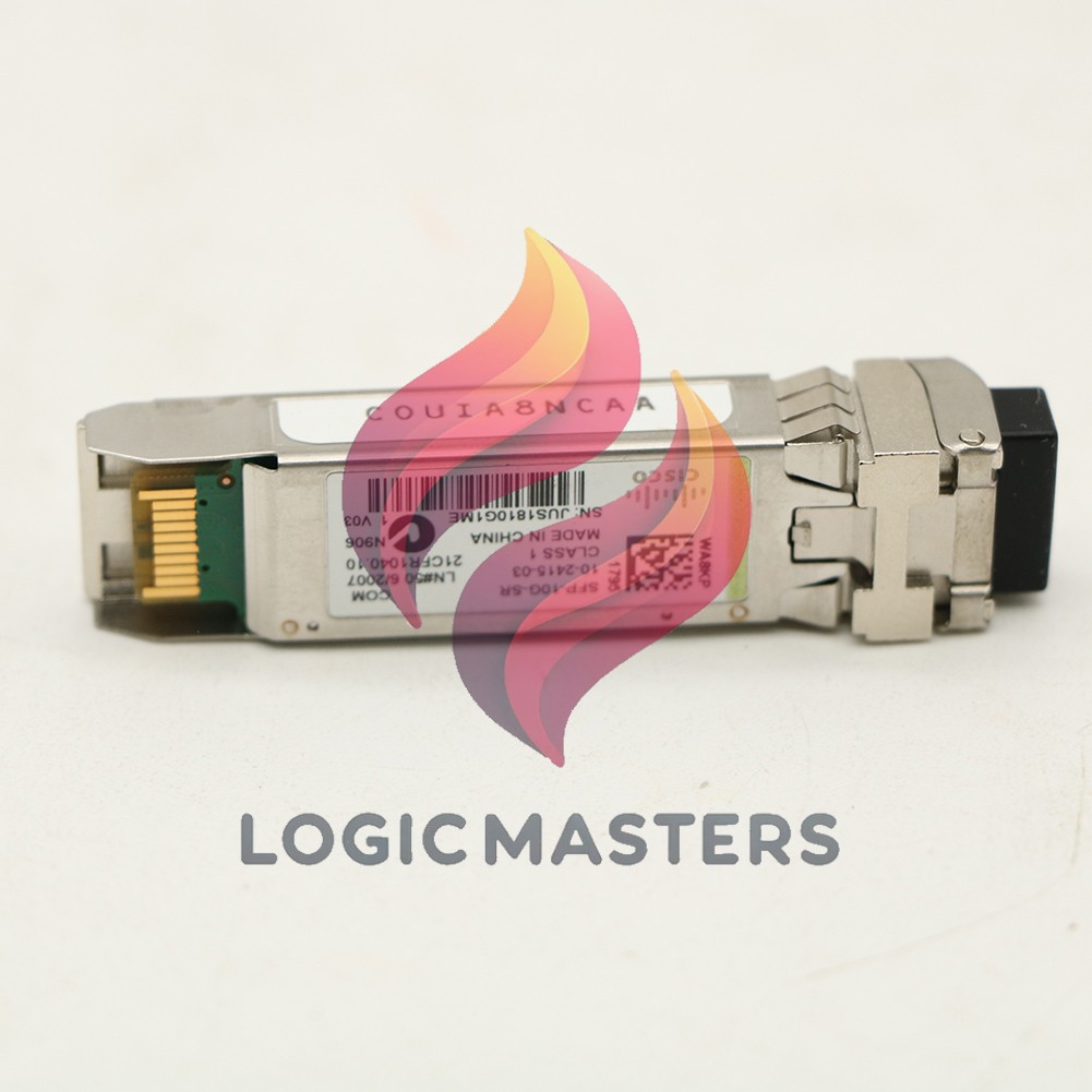 New 1PCS Cisco w/ Green Hologram SFP-10G-SR 10G SFP+ 850nm 300m MMF LC Module