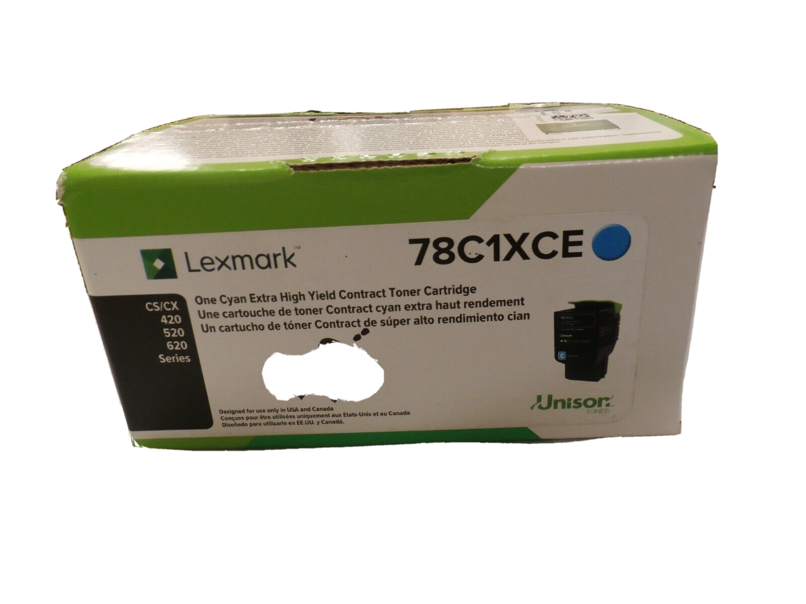 New Lexmark Cyan Extra High Yield Contract Toner #6207