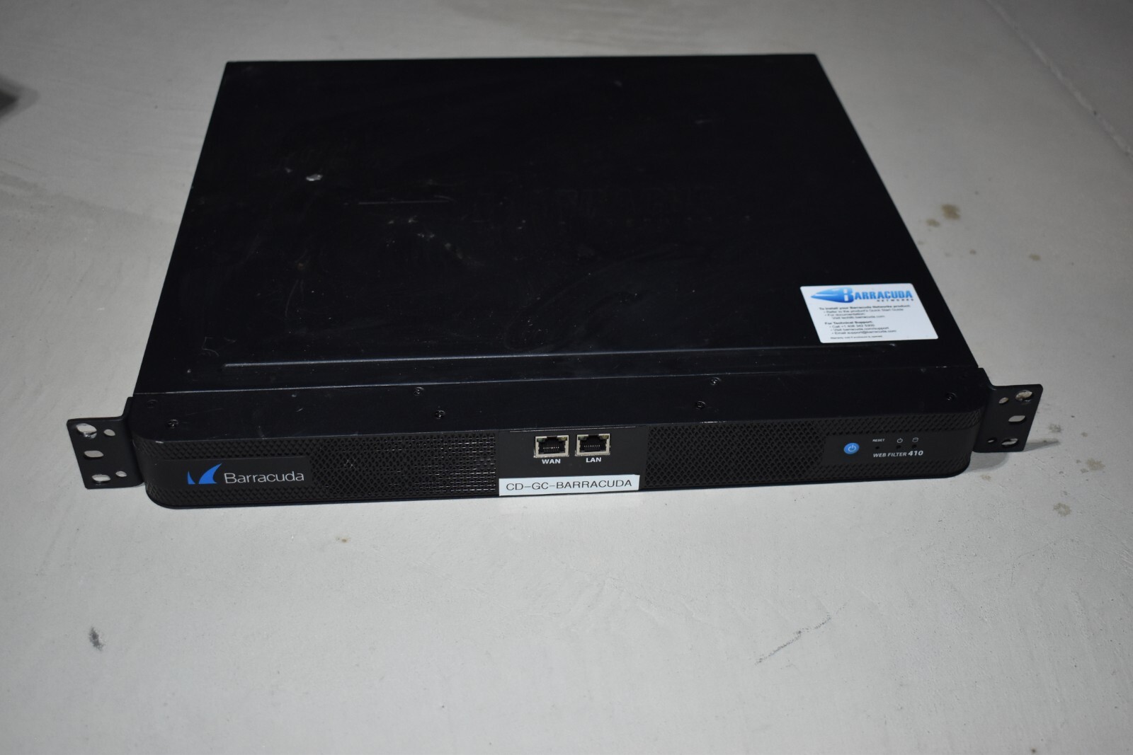 Gigabit 3-Port 1U Rackmount PFsense Firewall Intel Quad Core Xeon AES-NI 8GB