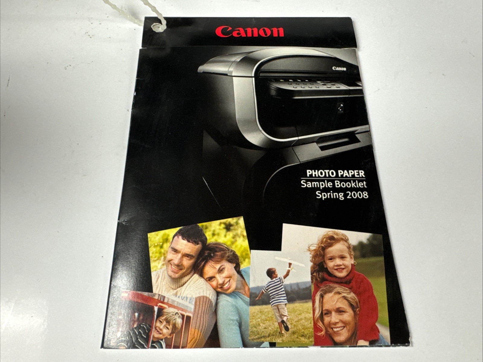 Canon Photo Paper Sample Booklet Spring 2008 Ephemera
