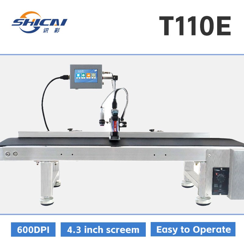 Online Inkjet Coder Without Conveyor 12.7mm Batch Number Printer for Packaging