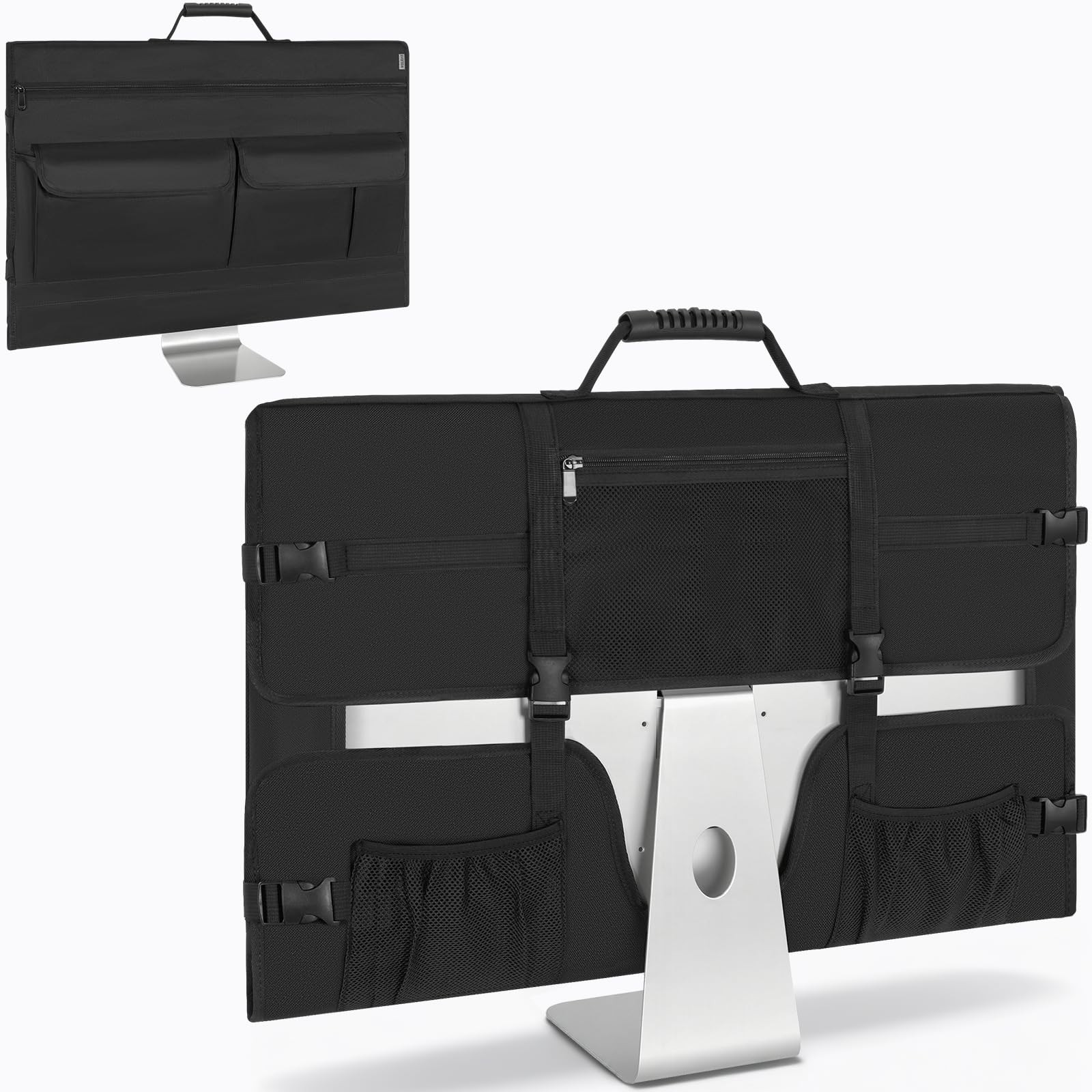 Monitor Carrying Case for 27'' LCD Screens Compatible with iMac 27