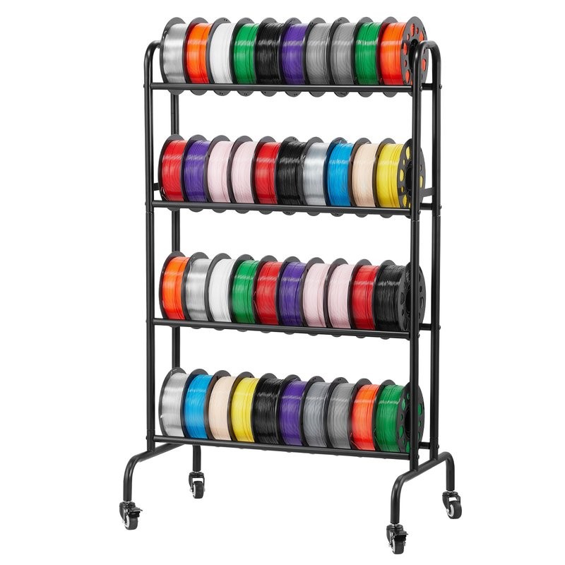 Uimoso 3D Printer Filament Storage Rack with 4-Tier Spool Holders