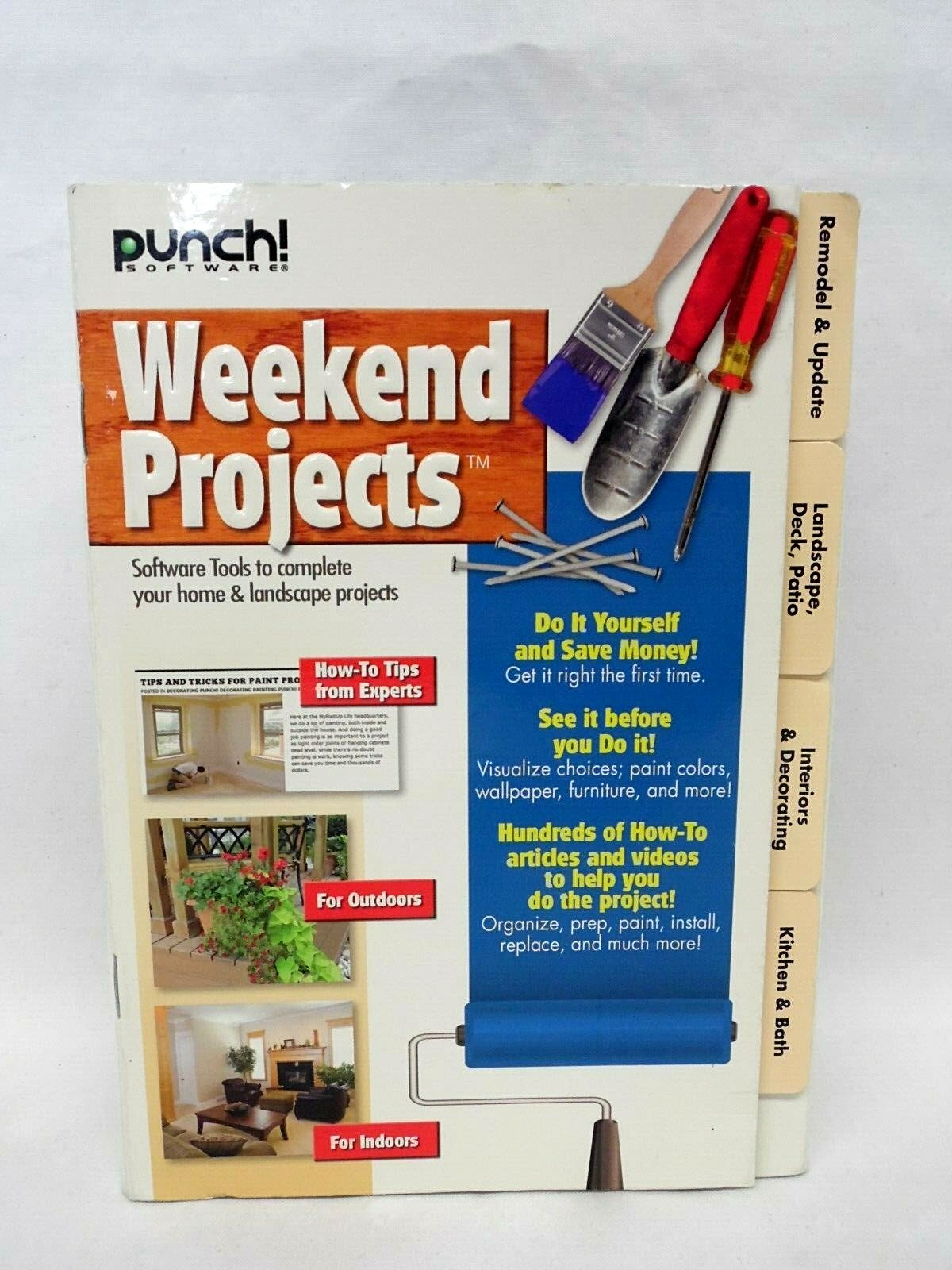 Punch Weekend Projects PC Software Home Improvement 