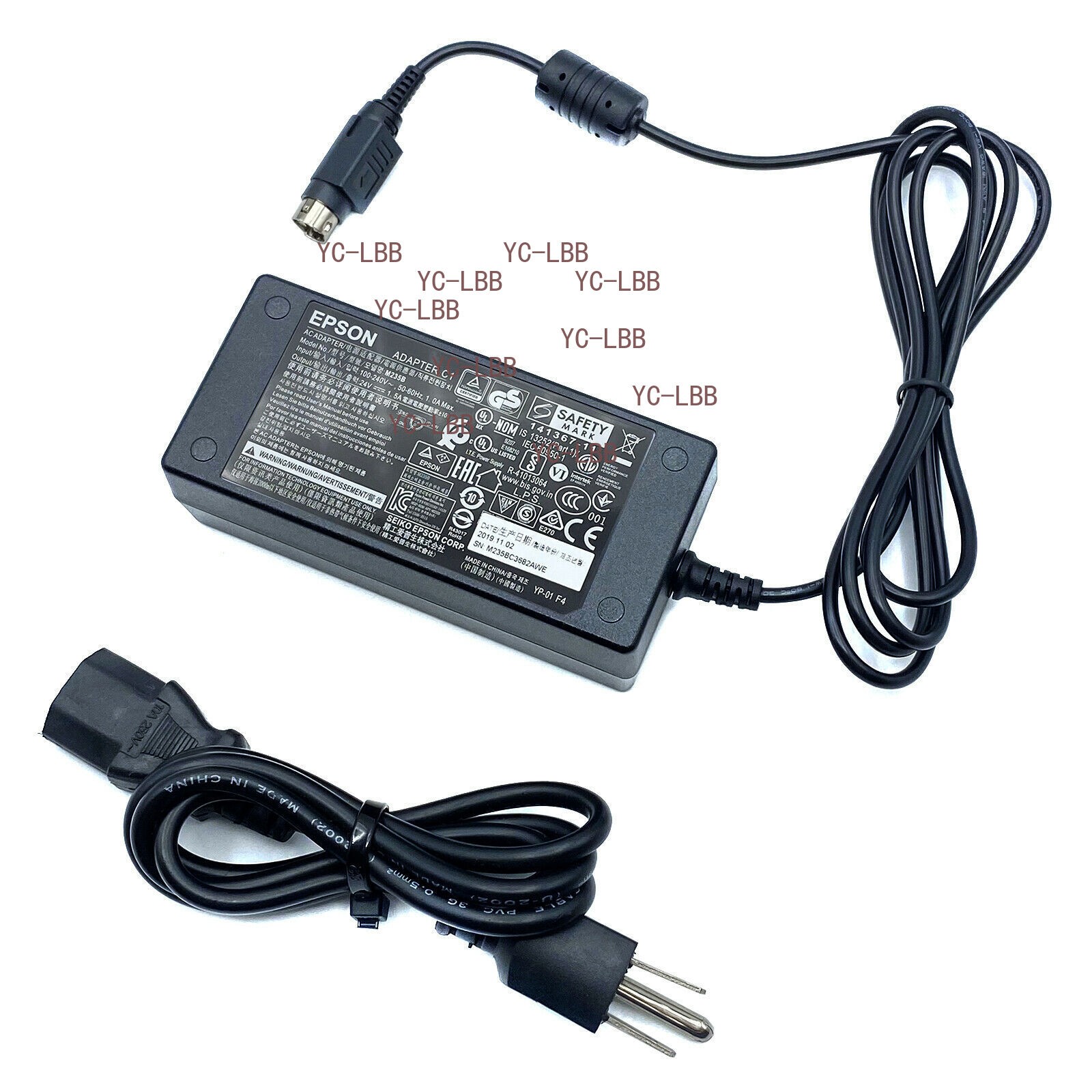 Original 36W Epson AC Power Supply Adapter for Epson TM-T20 TM-T20II Printer