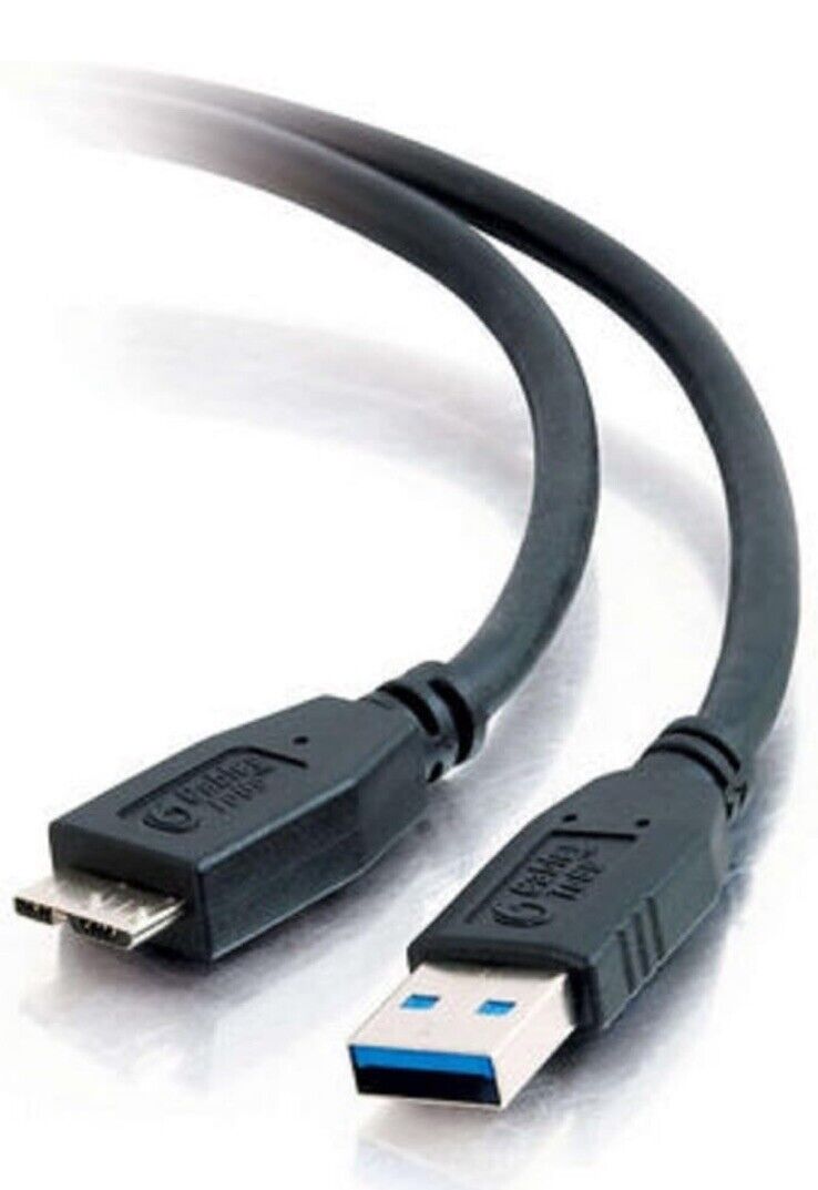 *NEW C2G 3FT USB Type-A Male to Micro USB Type-B Male Cable - Black