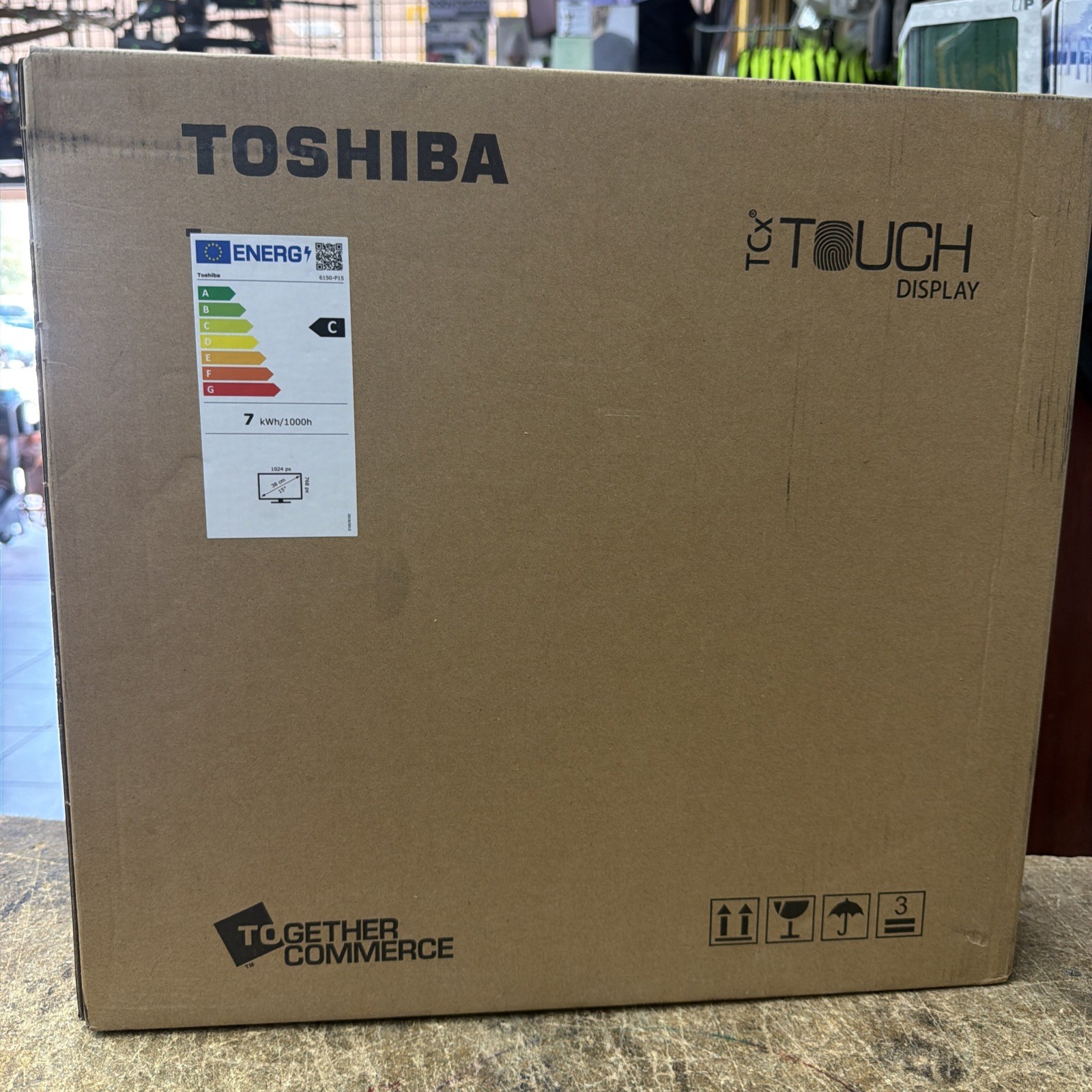 Toshiba TCx Touch Display 6150-P15 15” POS Touchscreen Monitor 3AA06259100 New