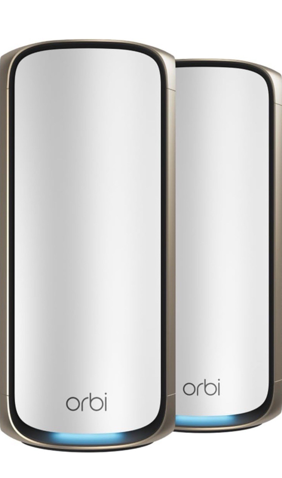 NETGEAR Orbi 970 Series Quad-Band WiFi 7 Mesh Network System (RBE972S) - 2 Pack