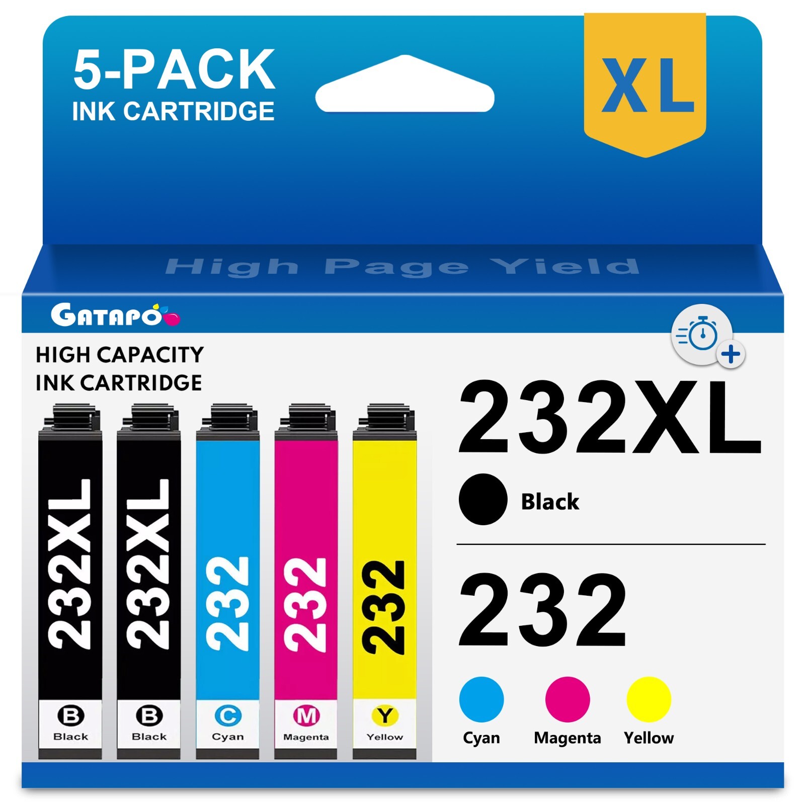 232XL Ink replacement for Epson 232 XL WorkForce XP-4200 XP-4205 WF2930