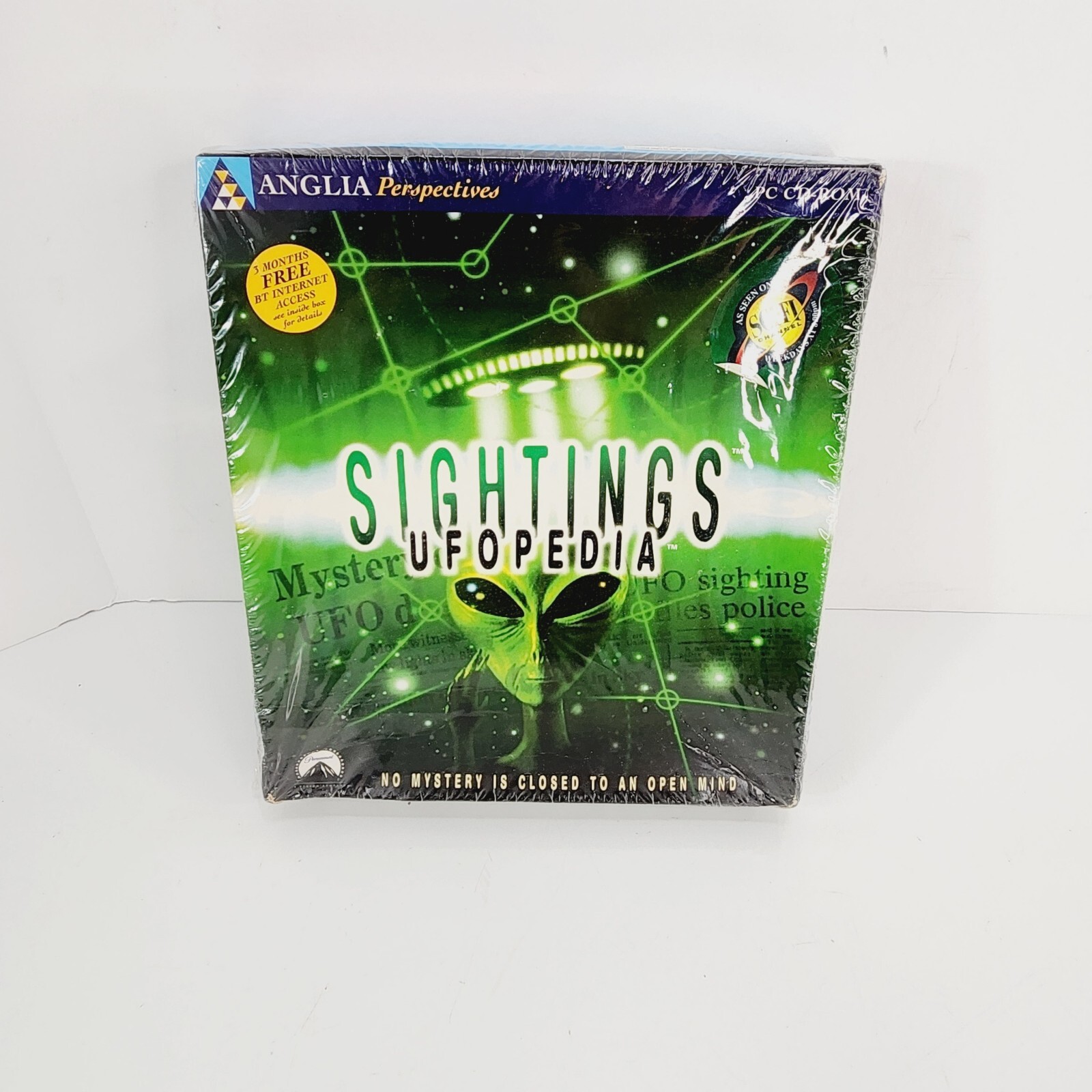 Sightings The UFO Encyclopedia PC Vintage Software CD New Sealed