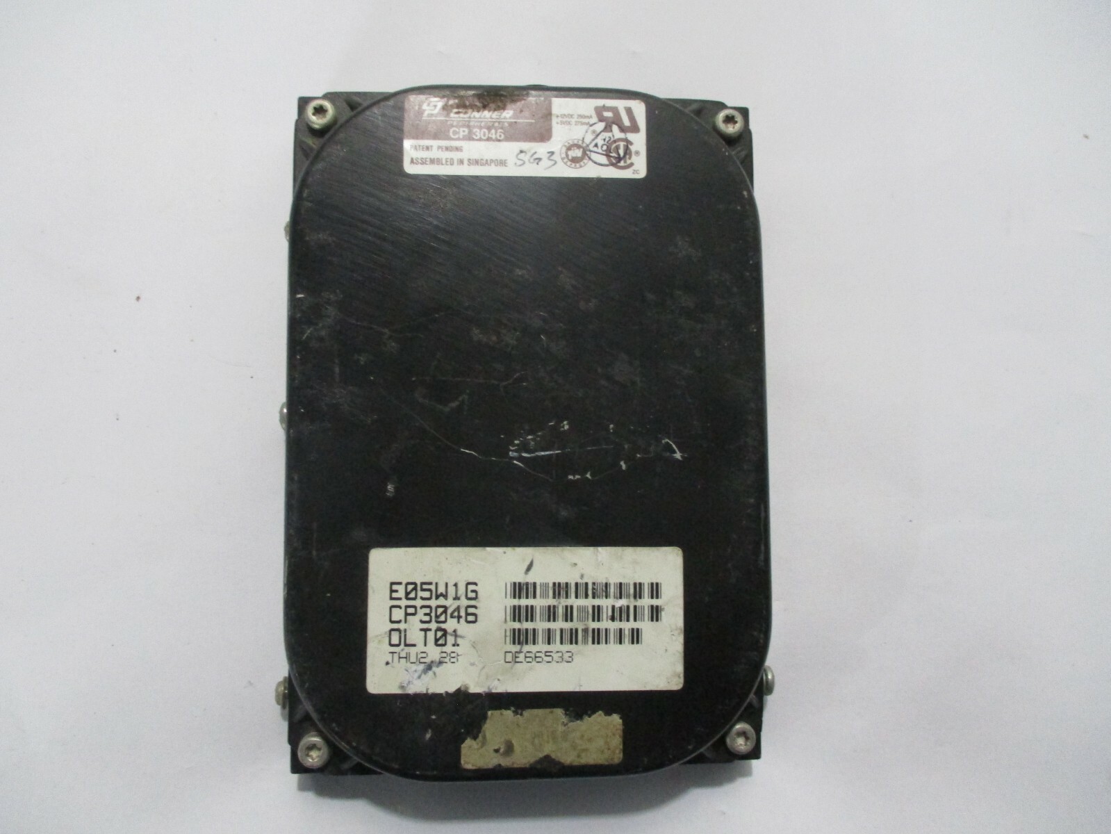 Conner CP3046 42MB Hard Disk Drive