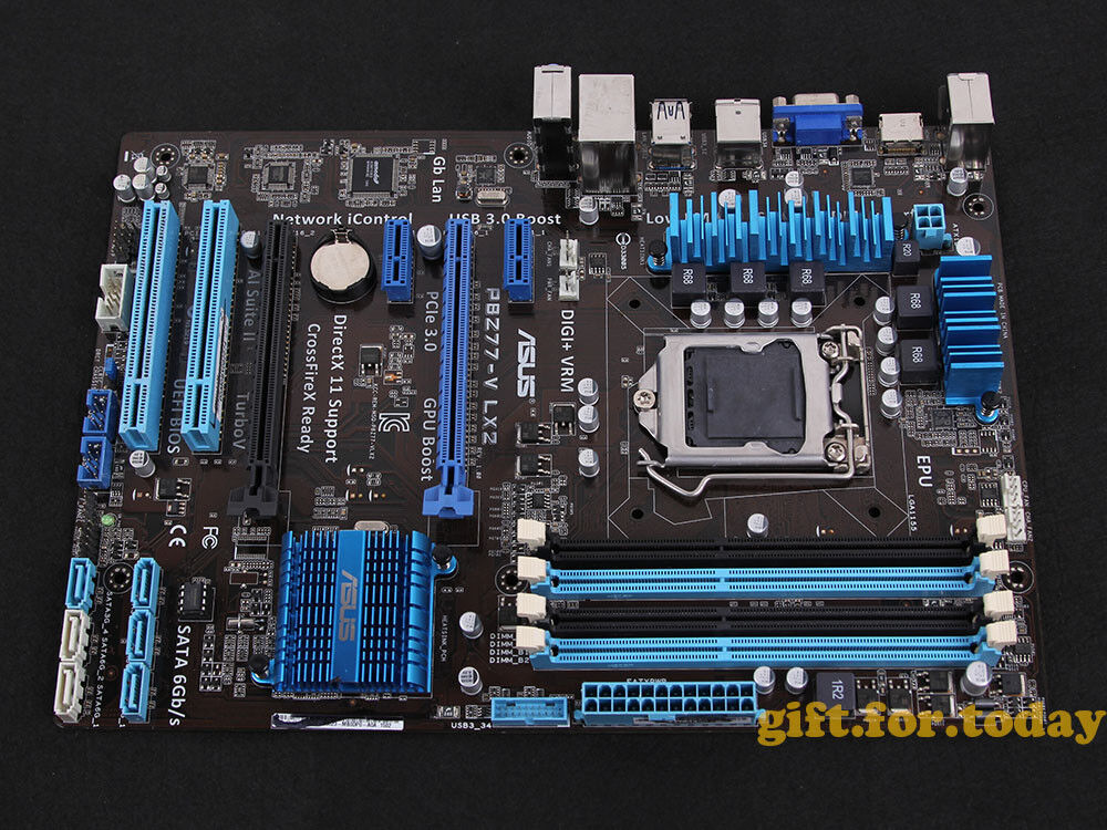 Original ASUS P8Z77-V LX2 Intel Z77 Motherboard LGA 1155 DDR3