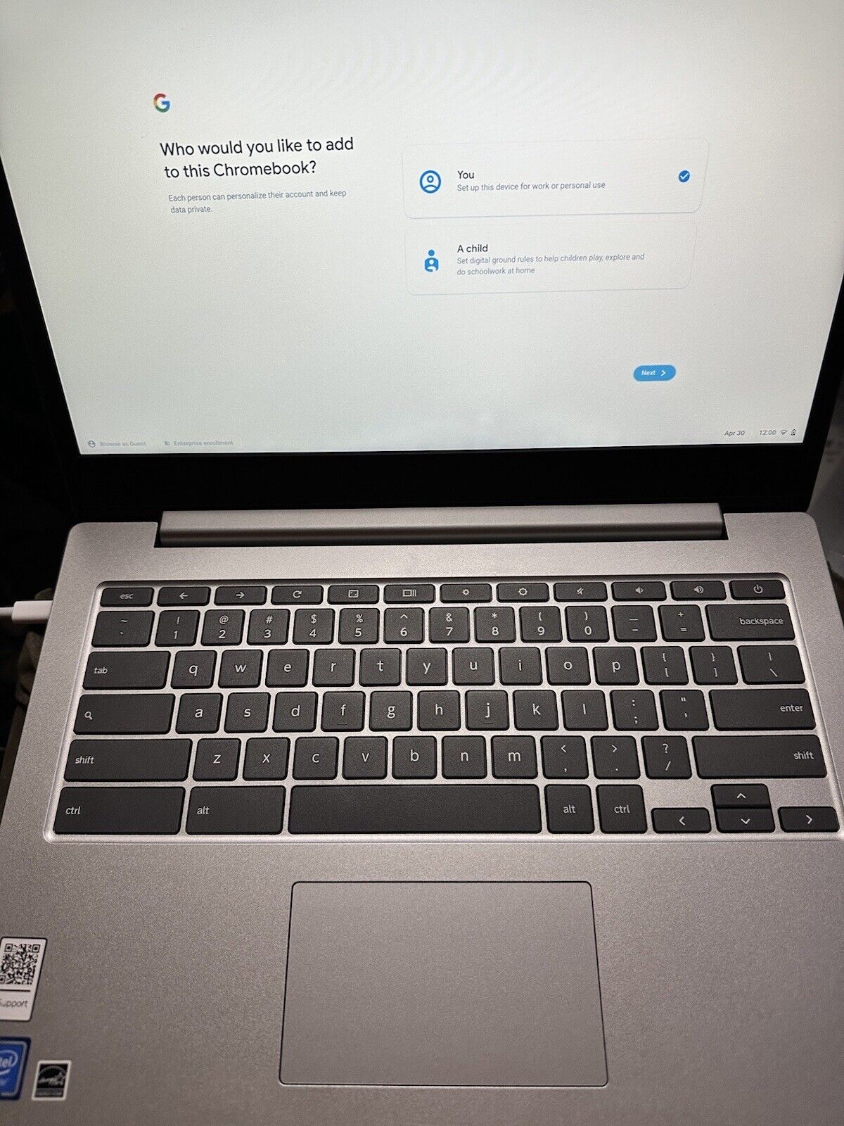 ASUS Chromebook CX1400CN 14