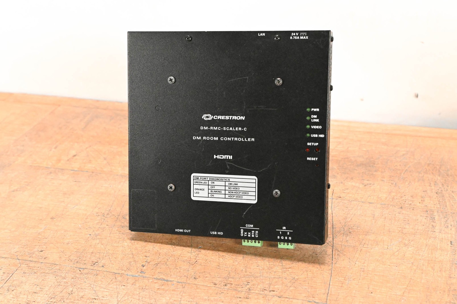 Crestron DM-RMC-SCALER-C Receiver & Room Controller (NO POWER SUPPLY) CG01Q1A
