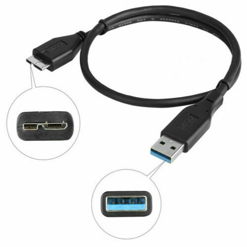 "NEW" OEM Seagate 18" USB 3.0 Cable from Seagate Backup Plus Slim portable HDD  
