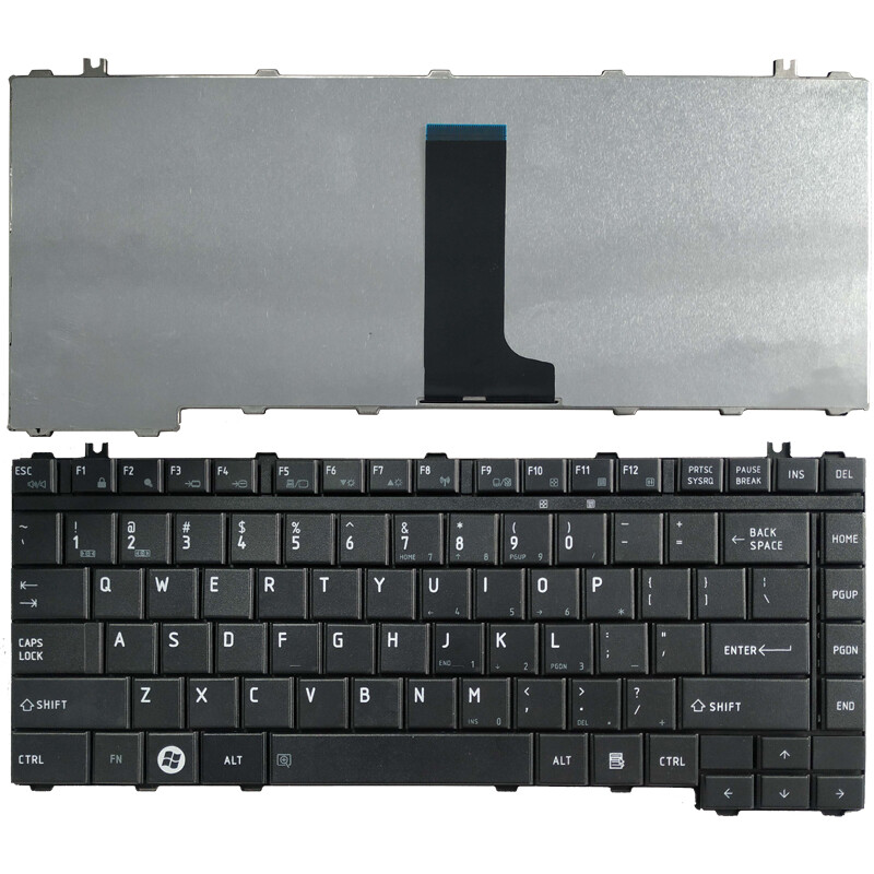 NEW FOR Toshiba Satellite A200 A205  M200 A300  L200 M300 L300 Keyboard US BLACK