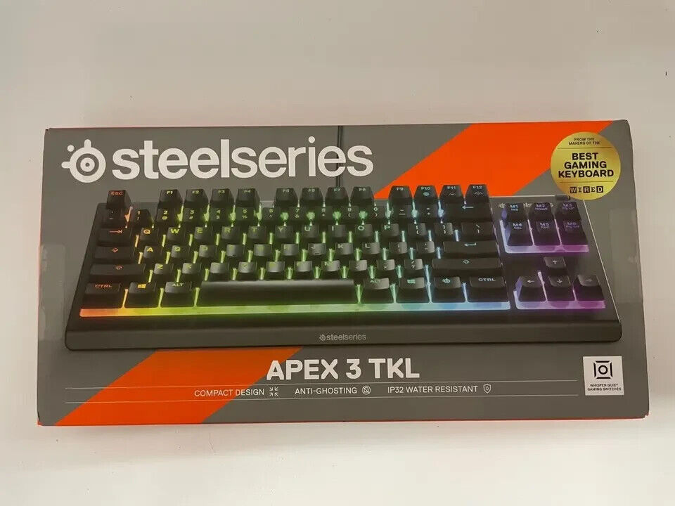 SteelSeries 64795 Apex3 RGB Gaming Keyboard