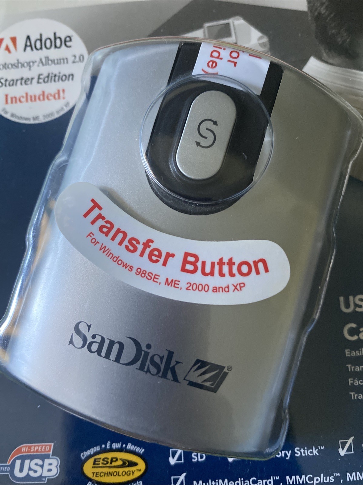SanDisk ImageMate USB 2.0 Compact Flash 5-in-1 Card Reader/Writer SDDR-99-A15