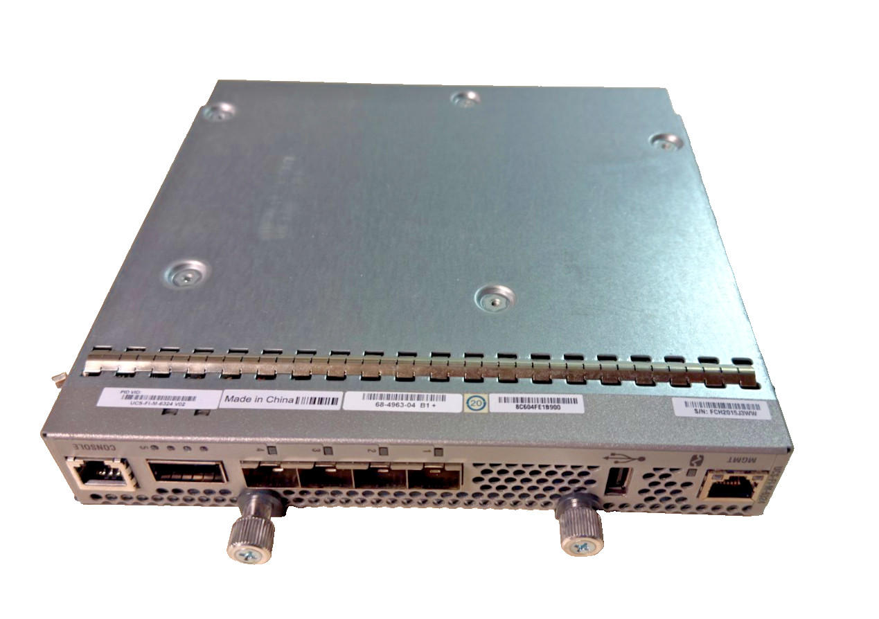 Cisco UCS Mini UCS-FI-M-6324 Fabric Interconnect, Tested Working
